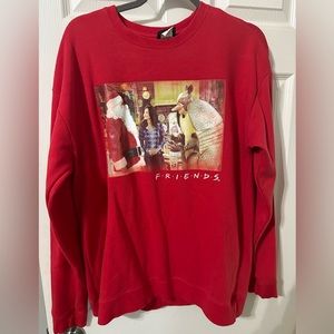 Friends Christmas crew neck